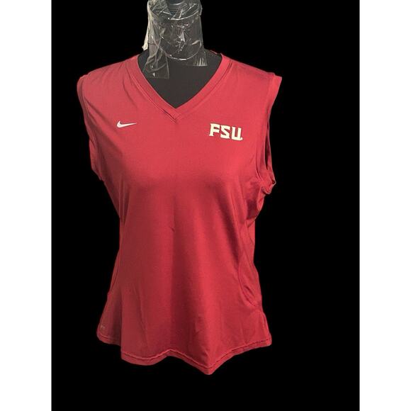 Florida‎ State Seminoles Nike FIT DRY Tank Top Women’s Size Large 12-14 - Picture 1 of 6